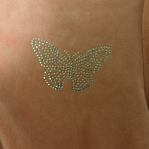 women’s y2k butterfly zip up - Picture 2 of 2